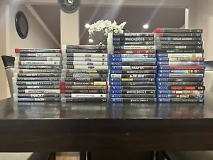PS3+PS4+PS5 Game Bundle -Lot of 61 Games-Mint Condition, Tested & Working Titles - Picture 1 of 5