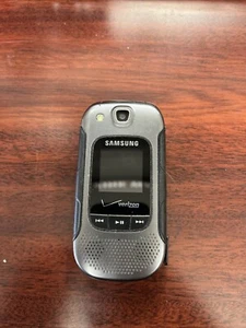 Samsung Verizon Wireless SCH-U660 Convoy 2 GRAY Flip Phone Rugged 3G - Picture 1 of 5