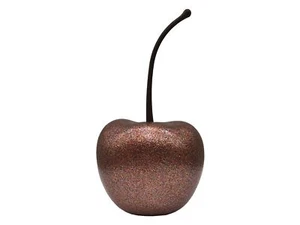Dekokirsche XS Bronze Dekofrucht Dekoobst Dekoration Gartendeko Deko Fiberglas - Bild 1 von 1