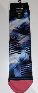 Calcetines Stance Dwayne Wade Collection Palm Chevron Rosa Crew Para Hombre GRANDES 6-14 - Imagen 1 de 6