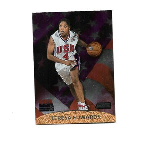 Teresa Edwards 2000 Topps Stadium Club Chrome Team USA Olympic Team #168