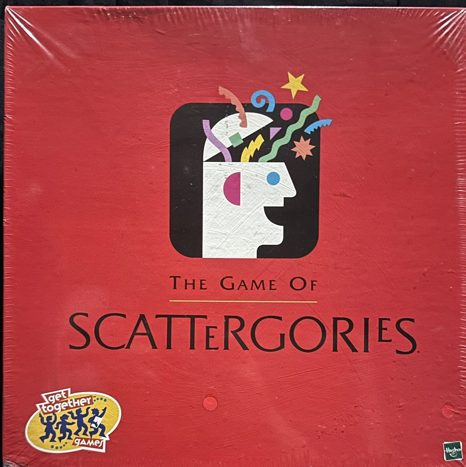 Vintage 1999 The Game Of Scattergories Milton Bradley SEALED! NEW!! 90’s - Image 1 of 1