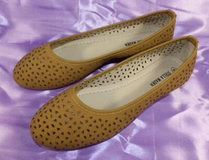 Stella Maden Light brown Ballet Flats Womens Shoes Size 8 - Picture 1 of 2