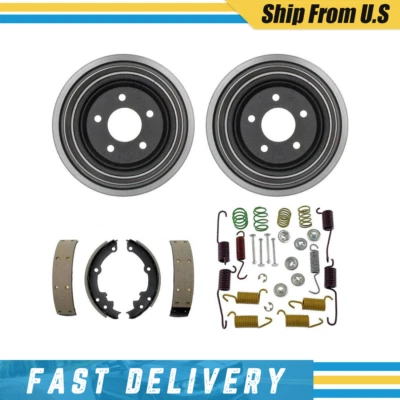 后鼓制动鞋和硬件弹簧套件适用于 1984 雪佛兰名人 — 第 1/4 张图片