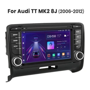 7'' Android 12 Car Stereo Radio For AUDI TT MK2 8J 2006-2012 GPS Sat Nav RDS DSP - Picture 1 of 11