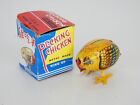 Wind Up Tin Plate Toy Pecking Chicken Original Box Ms006 Vintage Collectible