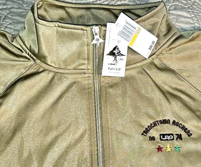 NEW 25LRG, MENS SIZE 4XL, TRENCHTOWN ROCKERS🔴🟡🟢FULL-ZIP TRACK JACKET-MSRP $90 - Image 1 of 4