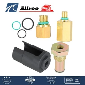 For 6.0L Ford Powerstroke IPR Valve Socket + Air Test Fitting +Fuel Rail Adapter - Foto 1 di 8