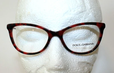 Новые женские оправы для очков DOLCE & GABBANA, кубические бордоские красные/черные, DG 3258 - Изображение 1 из 4