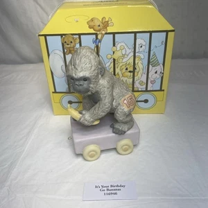 Precious Moments Zug "Its Your Birthday Go Bananas" Gorilla Alter 15 116946 - Bild 1 von 16