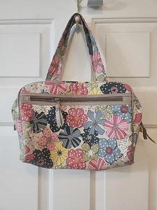 Thirty-One Make-up- & Kulturbeutel Free Spirit Blumen mit Kunststofffutter im Ruhestand - Bild 1 von 6