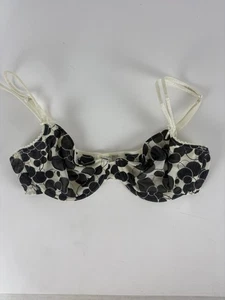 George Damen-BH cremefarben/schwarz transparent ohne Polsterung Größe 36C  - Bild 1 von 5