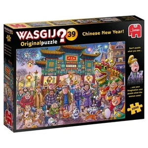 Jumbo Wasgij Original 39, Chinese New Year!, 1000 piece Jigsaw Puzzle &, Wasgij - Foto 1 di 4