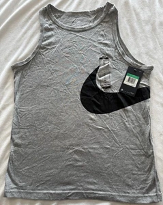 Boy's Youth Nike Sleeveless Tank Top XL Grey - Picture 1 of 4