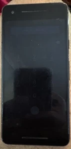 Google Pixel 2 Black 64 GB PARTS REPAIR Fast Ship Good Phone Broken Won’t Power! - Picture 1 of 2
