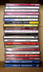 Lot of 25 Assorted Used Music CDs BROADWAY Orig. CAST Oldies 60s 70s 80s album B - Picture 1 of 5
