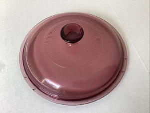 CORNING PYREX VISIONS CRANBERRY DECKEL #V1.5C FÜR 1,5 QT. KASSEROLLE - Bild 1 von 4