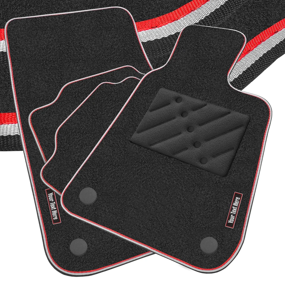 To Fit Toyota Alphard 2002-2008 Tailored Car Mats + Colour Tech Badge [PT] - Image 1 of 1