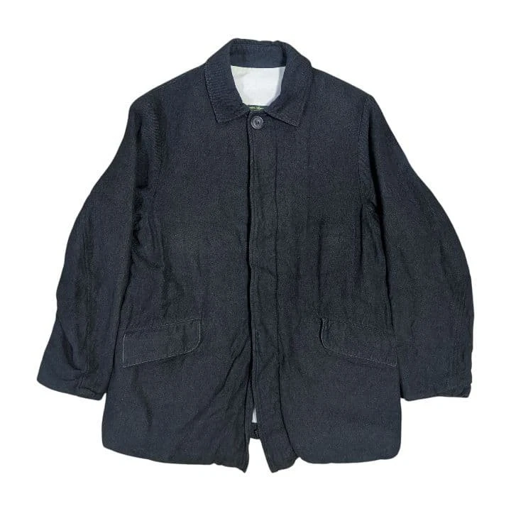 ジャケット・アウター paul harnden Mac coat/Navy Paul Harnden Wool/Linen Short Mac Coat – HUIBEN