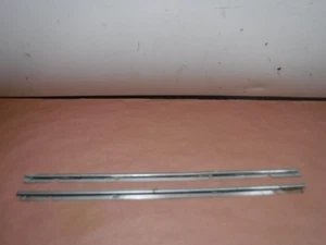 Jeep Wrangler YJ CJ 81-95 Full Door Chrome Trim Panel Metal Bracket Holder - Picture 1 of 10