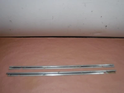 Jeep Wrangler YJ CJ 81-95 Full Door Chrome Trim Panel Metal Bracket Holder - Image 1 of 4