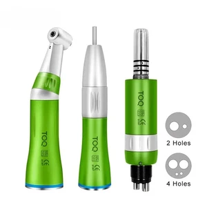 Kit Manipolo Bassa Velocità Turbina Aria Dritta Contra Angolo Motore Aria Spray Acqua - Foto 1 di 15