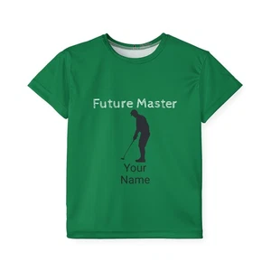 Future Masters Golfer Shirt, Junior Golf T-Shirt, Future Masters Tee - Picture 1 of 17