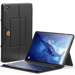INFILAND Schutzhülle für Galaxy Tab A9 Plus mit Tastatur Handschlaufe und - Bild 1 von 24