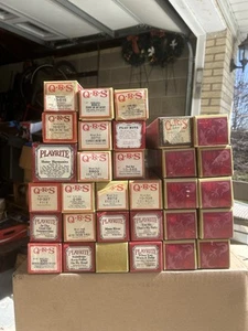 VINTAGE QRS and PLAYRITE WORD ROLL PIANO PLAYER MUSIC ROLLS LOT OF 31 ROLLS - Picture 1 of 2