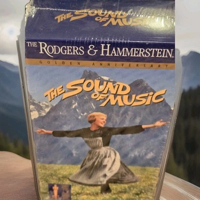 Julie Andrews "The Sound of Music" Golden Anniversary VHS & Sountrack NIB Sealed - Image 1 of 4