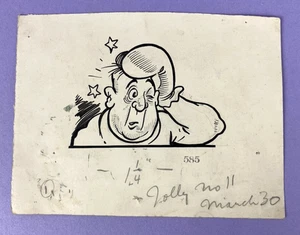Original c1930s British Comic Art From JOLLY Comic # 11, Boxer - Picture 1 of 4