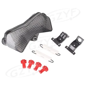 Integrated Turn Signals Taillight for Kawasaki ZX6R ZX6RR 636 Z1000 Z750S gk - Picture 1 of 7