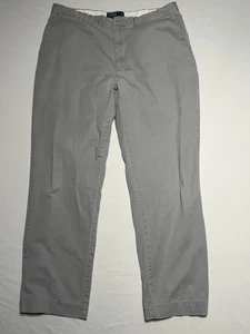 Vintage Polo Ralph Lauren Chino Hose 38x32 Grau 100% Baumwolle Herren Freizeit " - Bild 1 von 7