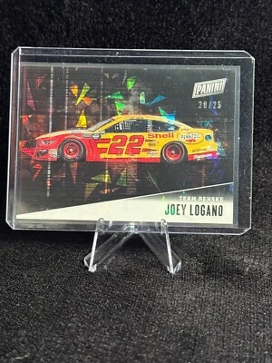 2019 Panini Father's Day Collection - Joey Logano Cracked Ice #JL  - #/25  - Image 1 of 3