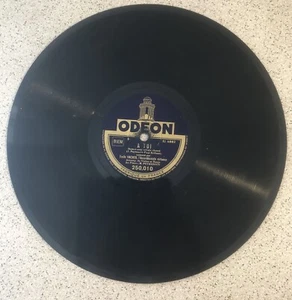 Disque Old record 78t/rpm 30cm Odeon - Emile Vacher - Picture 1 of 3