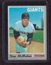 1970 O-Pee-Chee, OPC, #519 Don McMahon, San Francisco Giants, NM!