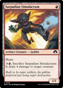 SARPADIAN SIMULACRUM x4 mtg NM-M Modern Horizons 3 Common - Picture 1 of 1