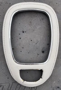 Jaguar X308 XJ8 XJR Elfenbeinleder Getriebehebel J-GATE Surround  - Bild 1 von 7