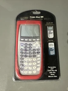 TI-84 Plus SE Silicone Calculator Skin RED Cover Also Fits Silver Edition NEW - Picture 1 of 1
