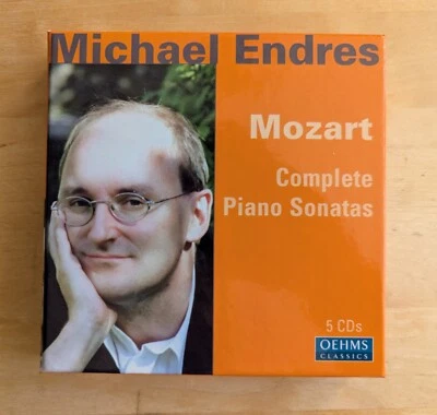 Michael Endres - Wolfgang Amadeus Mozart: The Complete Piano Sonatas - 5 CD NEW! - Image 1 of 4
