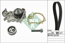 INA 530019131 water pump timing belt set timing belt set for Dacia Renault 96->