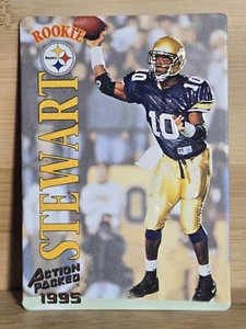 1995 Action Packed - #120 Kordell Stewart (RC) Pittsburgh Steelers - Foto 1 di 2