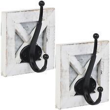 Autumn Alley Rustic Farmhouse Decorative Wall Hooks for Robes, Coats, Towels