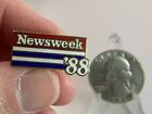 Newsweek Logo 1988 Vintage Tack Pin T-2101