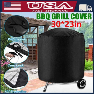 BBQ Cover Outdoor Dust Waterproof Weber Heavy Duty Grill Cover Rain Protective - Image 1 of 4
