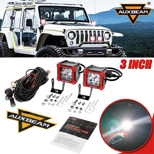 Par de luces de trabajo LED de 3 pulgadas 40 W para punto de vainas de inundación barra antiniebla de conducción SUV ATV - Imagen 1 de 12