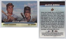 2001 Topps Chrome Combos Refractor Cal Ripken Jr Brooks Robinson #TC3 HOF