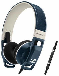 Sennheiser URBANITE do iPhone Denim Opaska na głowę Zestawy słuchawkowe 506450 NOWE DARMOWA WYSYŁKA - Zdjęcie 1 z 4