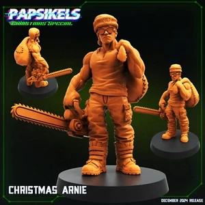 Christmas Arnie 2024 Papsikels Miniature - Picture 1 of 1