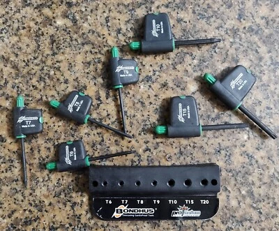 BONHUS 7pc WING HANSLE TOEZ STAR TIP WRENCH SETT6-T20 - Image 1 of 4